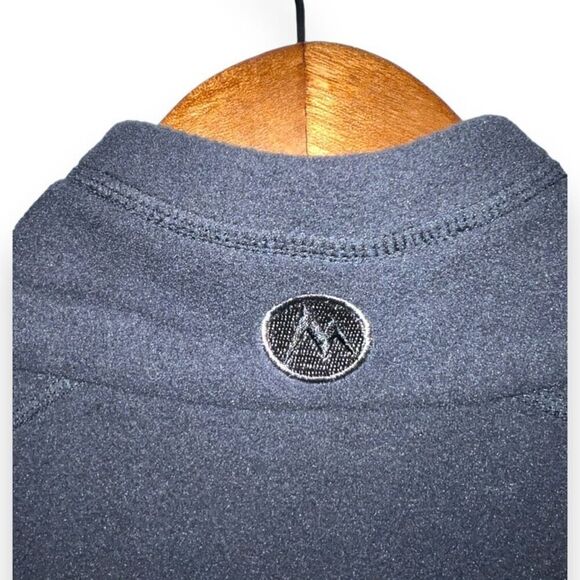 NWT Marmot Black Full Zip Fleece Rocklin Vest Size L - Picture 9 of 9